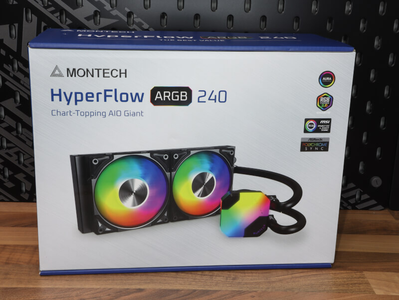 cooling AMD 12 Montech Intel cooler Chill watercooling Metal AIO Pro AM in ARGB HyperFlow 240 water LGA A-I-O Style.JPG